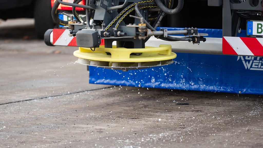 Die BSR hat für den Winterdienst 540 Räum- und Streufahrzeuge zur Verfügung.
