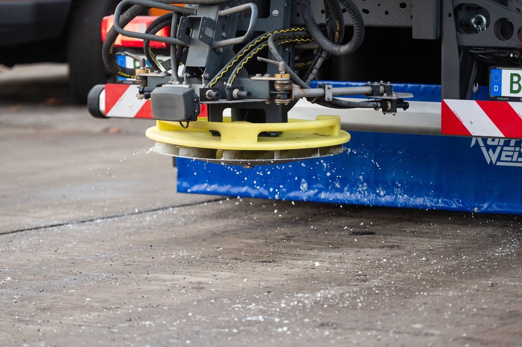 Die BSR hat für den Winterdienst 540 Räum- und Streufahrzeuge zur Verfügung.