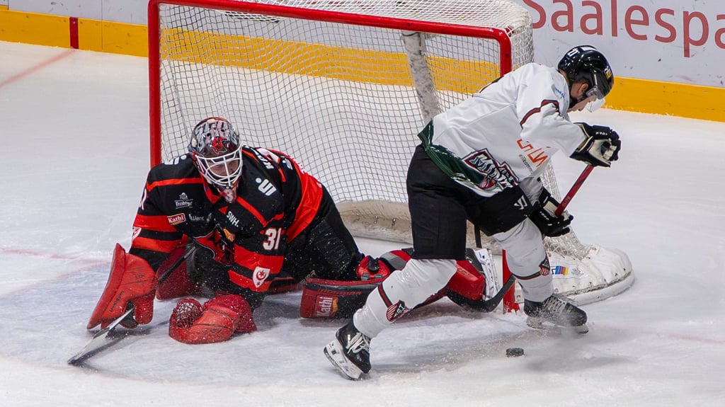 Nils Kapteinat behielt gegen die Herne Miners zum dritten Mal in dieser Saison eine weiße Weste.