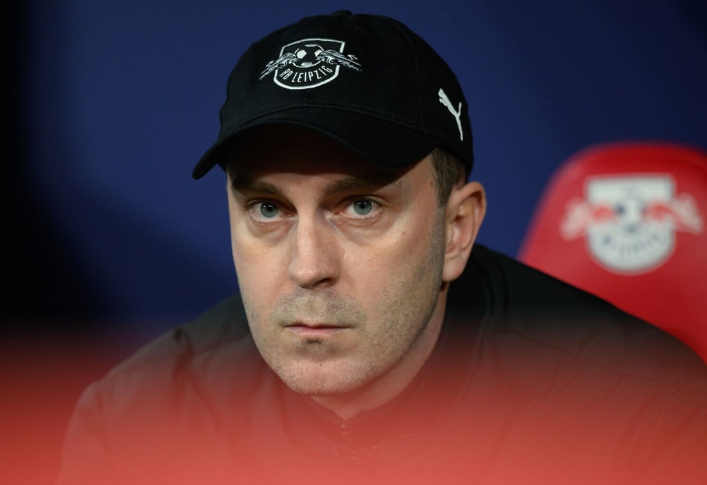 RB Leipzig-Trainer Ole Werner verlangt in den letzten drei Spielen des Jahres eine hohe Konzentration. (Archivbild)