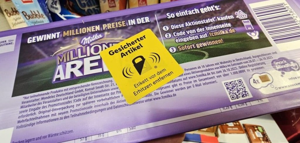 Discounter Lidl schützt mittlerweile einige seiner Produkte besonders vor Diebstahl.
