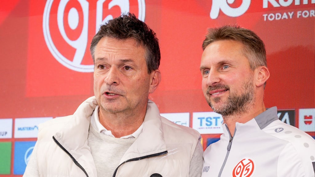 Sportvorstand Christian Heidel und Interimscoach Benjamin Hoffmann: Geht's mit Mainz nun aufwärts?