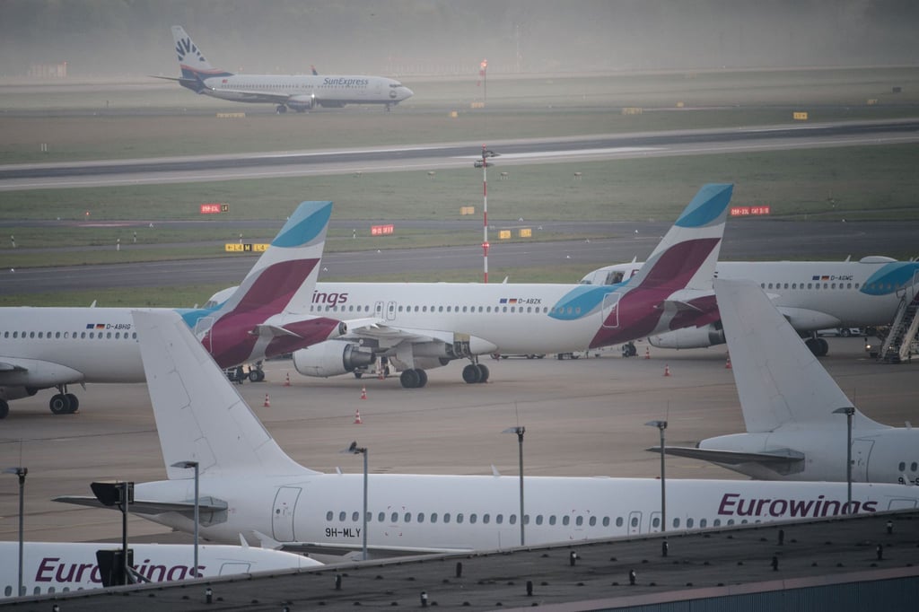 Eine Eurowings-Maschine musste in Bilbao zwischenlanden. (Symbolbild)
