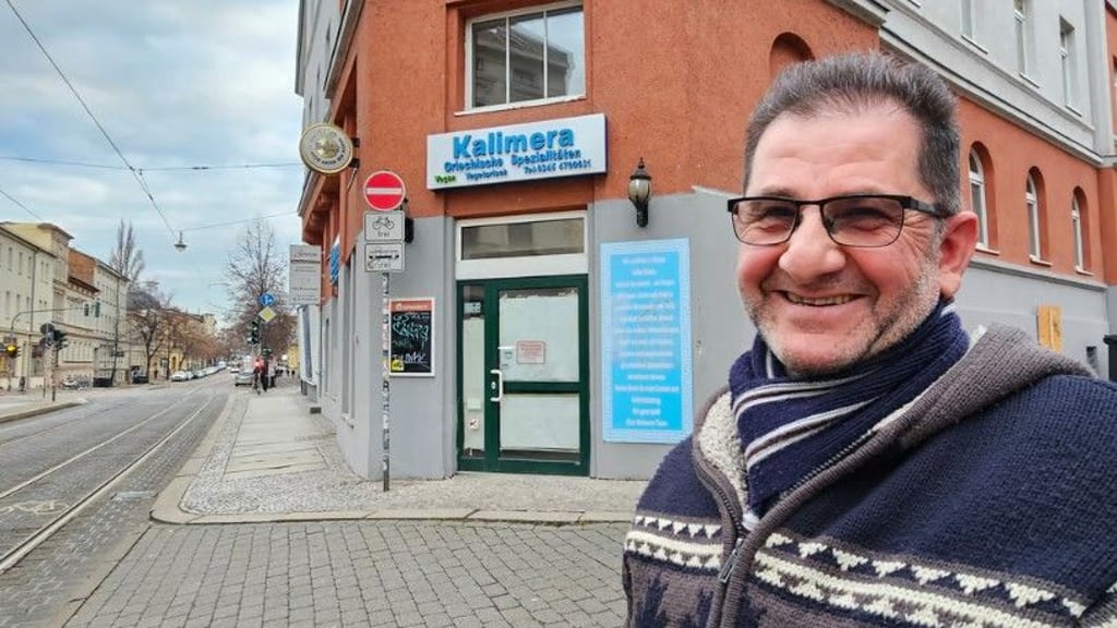 Saad Sonono will demnächst seinen neuen Imbiss eröffnen. Bekannt wurde der 54-Jährige mit dem (vermutlich) größten veganen Döner der Welt.