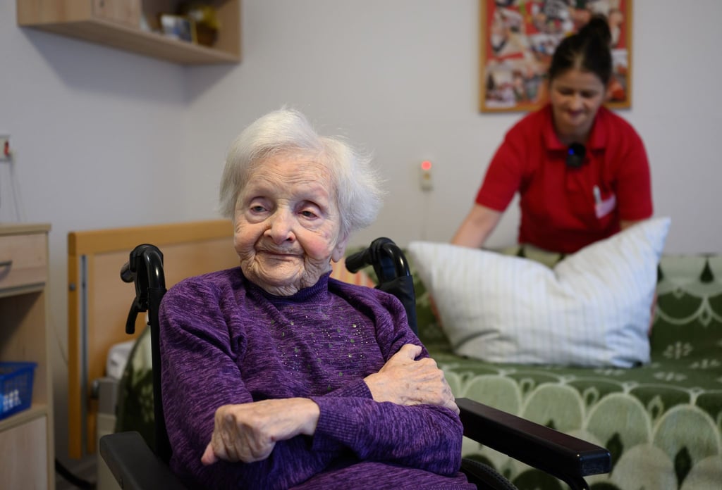Die 111 Jahre alte Ilse Neumann aus Taucha bei Leipzig ist die wohl älteste Sächsin und einer der ältesten Menschen in Deutschland