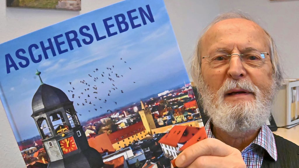 Udo W. Stephan hat an einem neuen Bildband über Aschersleben mitgearbeitet.