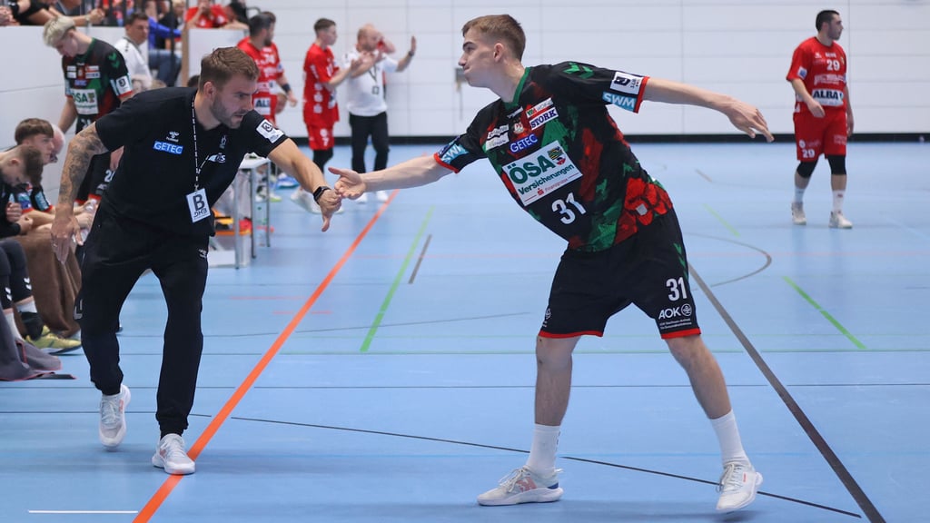 Hoffen auf eine zwei Punkte in Stralsund: Christoph Theuerkauf (l.) und Pablo Lange. 