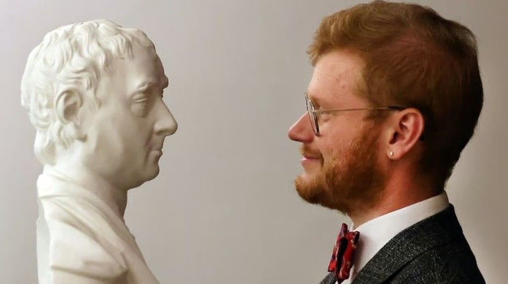 Mit Händel im Zwiegespräch: Florian Amort hat als neuer Intendant der Händel-Festspiele viel Neues vor. Das Aus von „Bridges to Classics“ hatte unter Festspielgästen für Empörung und Unverständnis gesorgt.