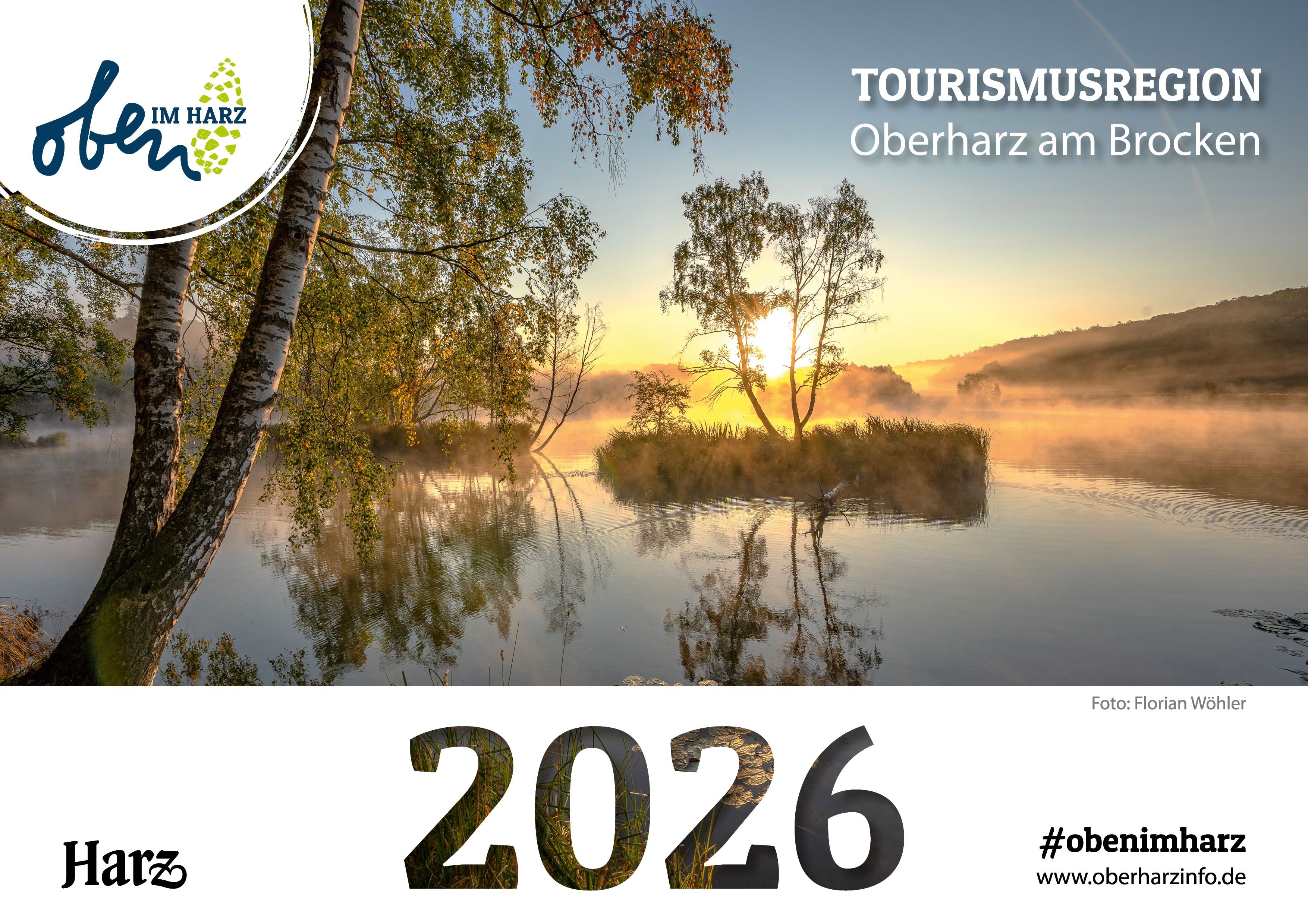 Jeder Ortsteil abgebildet: Mit besten Motiven aus jedem Ort: Oberharz-Fotokalender für 2026 demnächst verfügbar