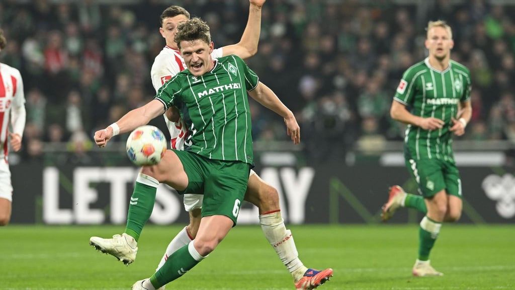 Fot für das Derby: Werder-Profi Jens Stage.