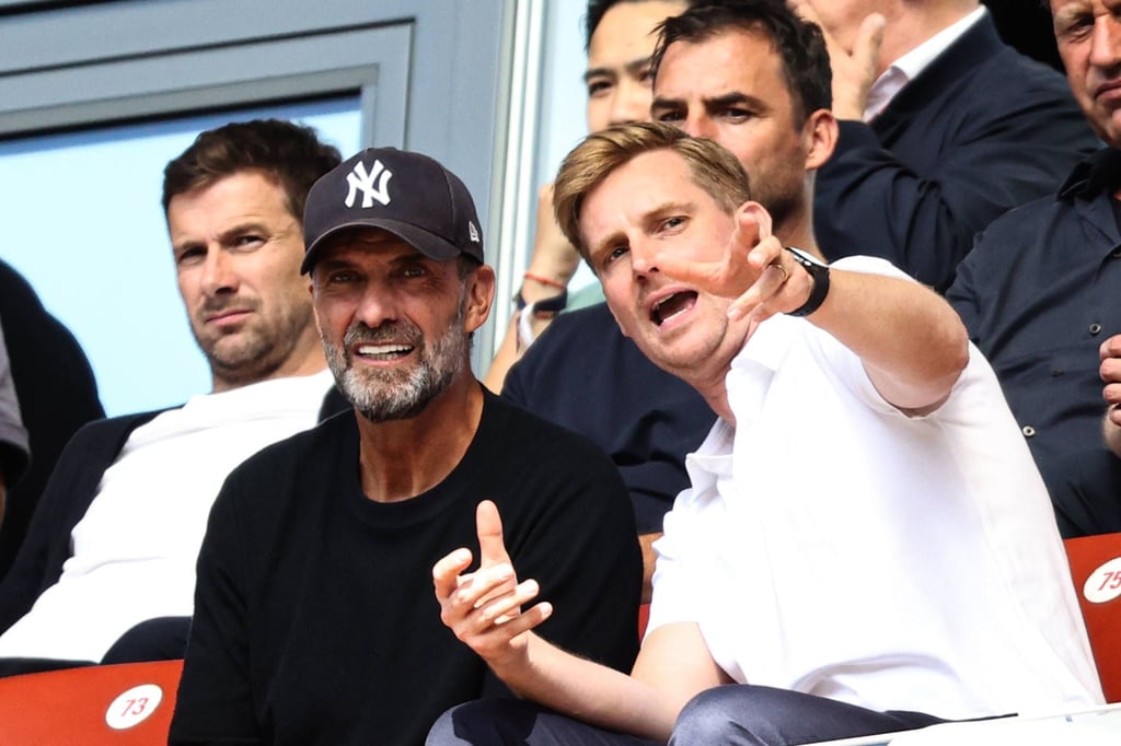 „Den Rahmen setzt nur der Club”: Johann Plenge und Jürgen Klopp.