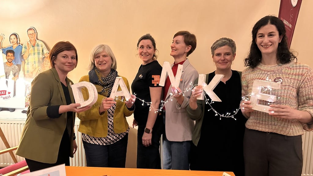 Sagten auch Danke: Die Frauen mit Herz von der Freiwilligenagentur.