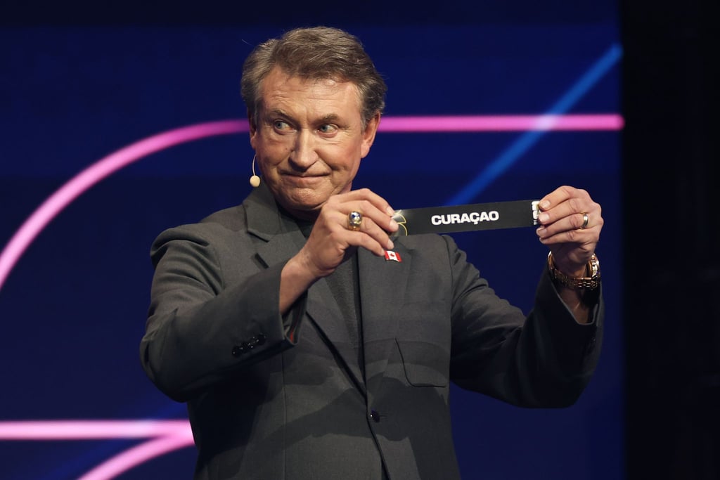 Eishockey-Legende Wayne Gretzky zog Curaçao in die deutsche Gruppe.