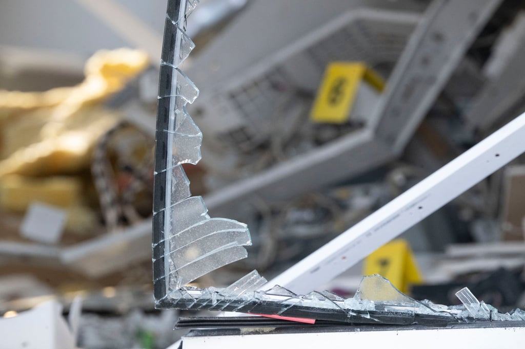 In einer Bankfiliale in Coswig ist in der Nacht zum Freitag ein Geldautomat gesprengt worden (Symboldbild).