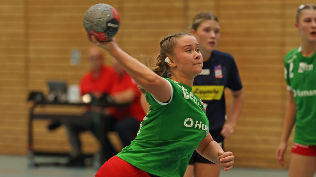 Ewa Lupita Dymke ist mit 35 Toren die beste HSV-Werferin. 