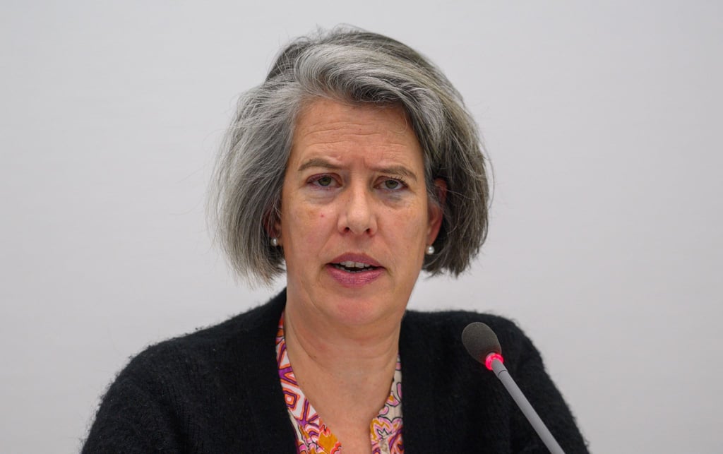 Innenministerin Tamara Zieschang (CDU) will bei Fußballspielen mehr Sicherheit mit weniger Polizisten. (Archivbild)