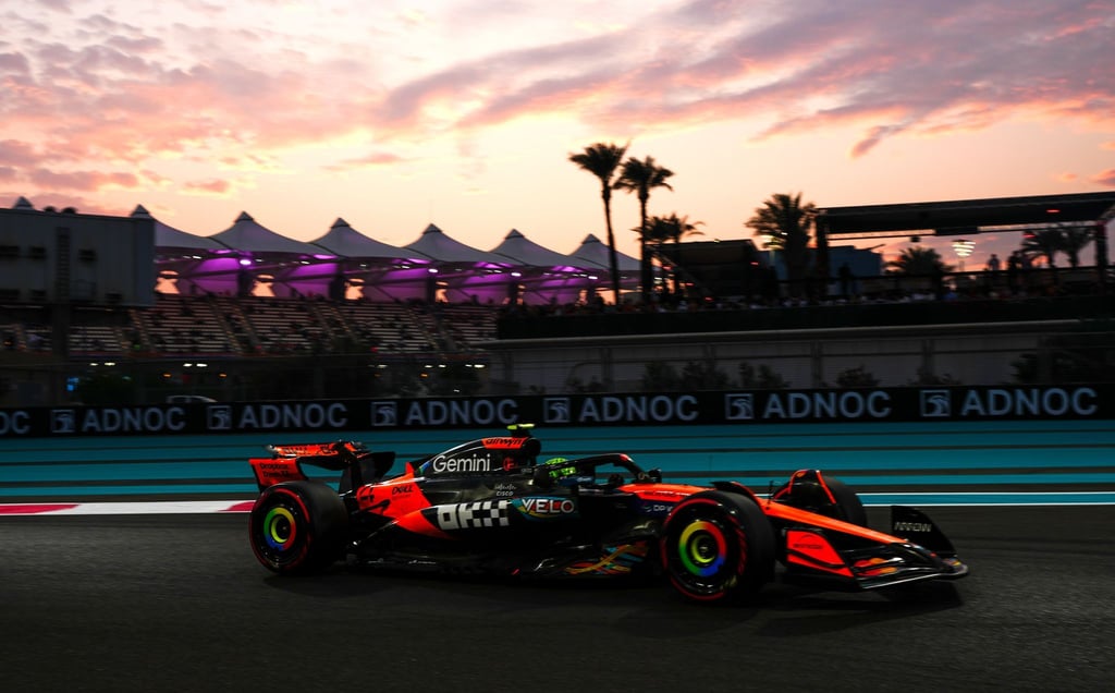 Lando Norris - Erster im Klassement und Schnellster im Training.