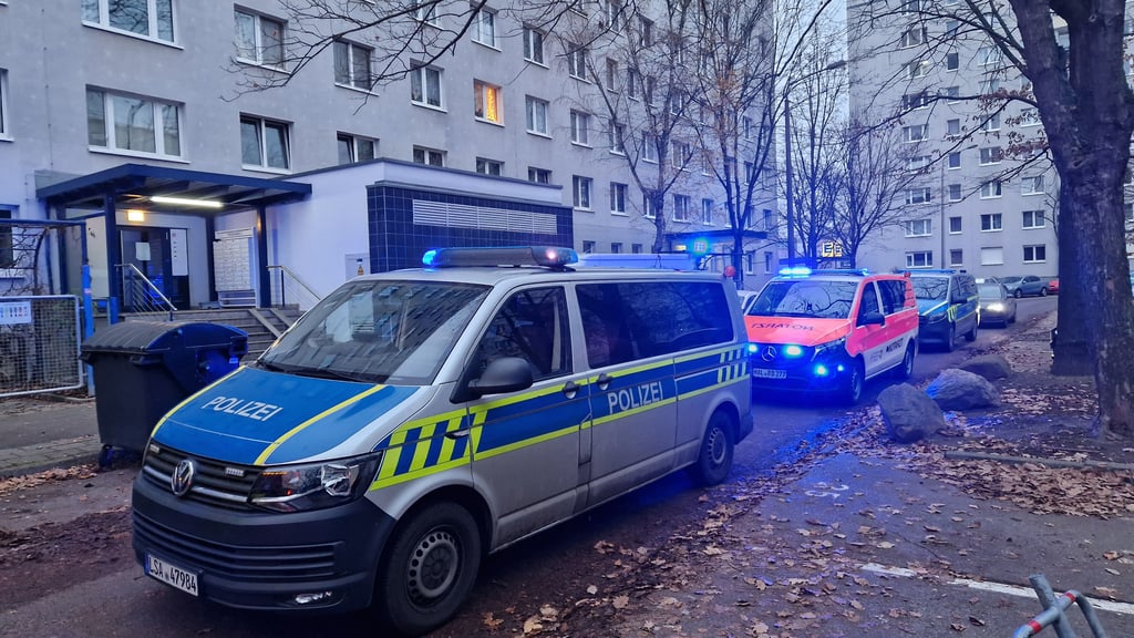 In der Otto-Dix-Straße in Halle-Neustadt kam es am Freitagmorgen zu einem dramatischen Rettungseinsatz. Ein Kind ist aus dem Fenster eines elfgeschossigen Plattenbaus gestürzt.