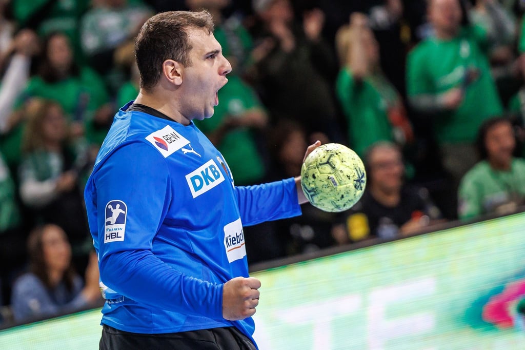 Füchse-Schlussmann Dejan Milosavljev muss weiter zuschauen. (Archivbild)