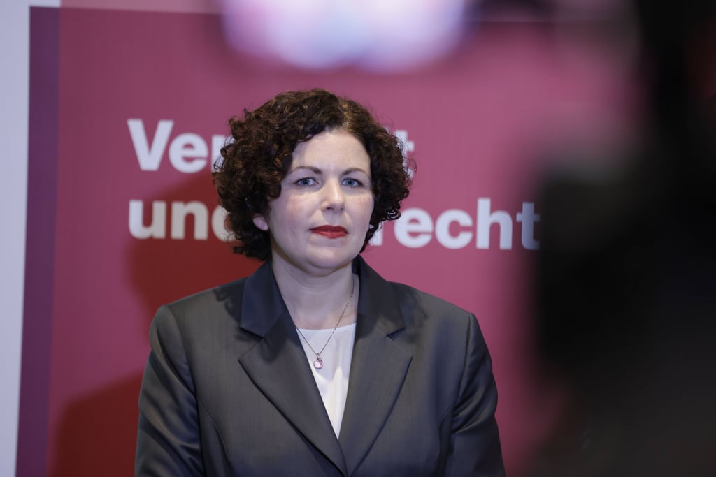  Amira Mohamed Ali ist Co-Parteichefin des BSW. 