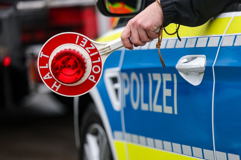 Der Mann wurde in Dessau angehalten. 