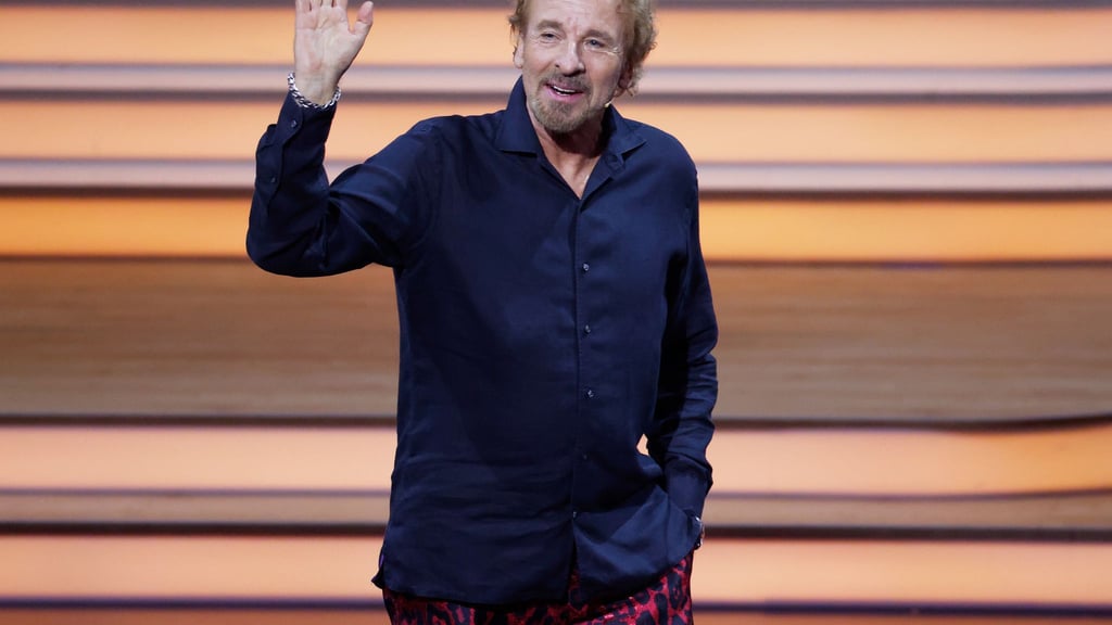 In einem Videogruß sagte Thomas Gottschalk: „Macht euch um mich bitte keine Sorgen.“ (Archivbild)