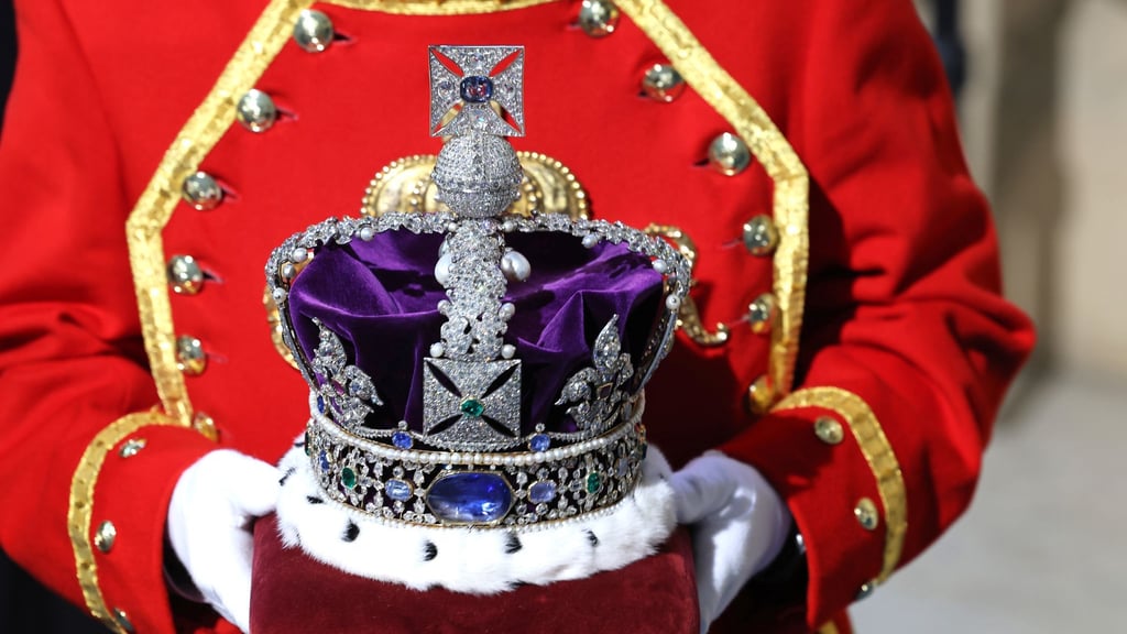 Die Imperial State Crown. (Archivbild)