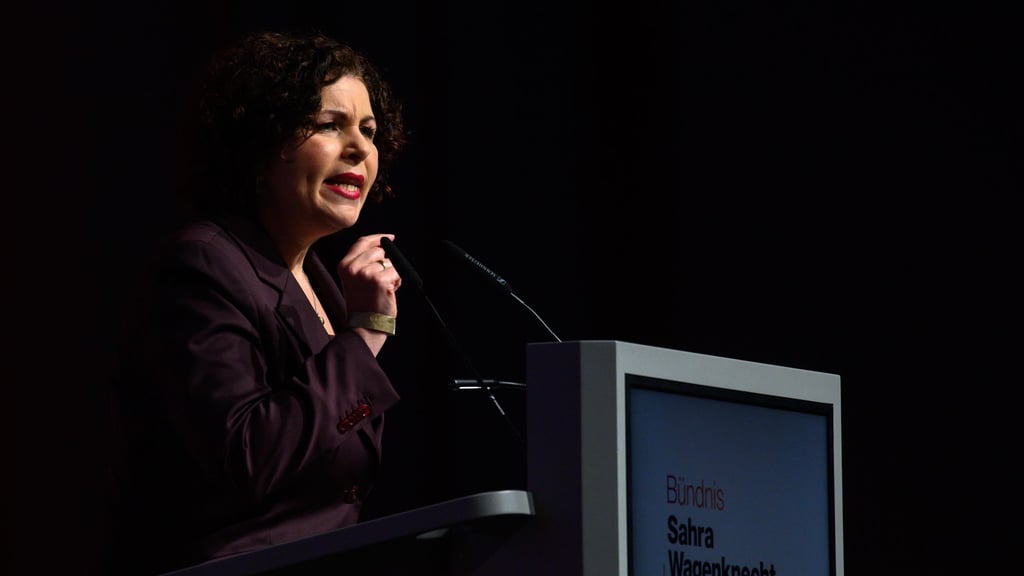 BSW-Co-Chefin Amira Mohamed Ali hatte kräftige Schelte für ihre Ex-Partei Die Linke.