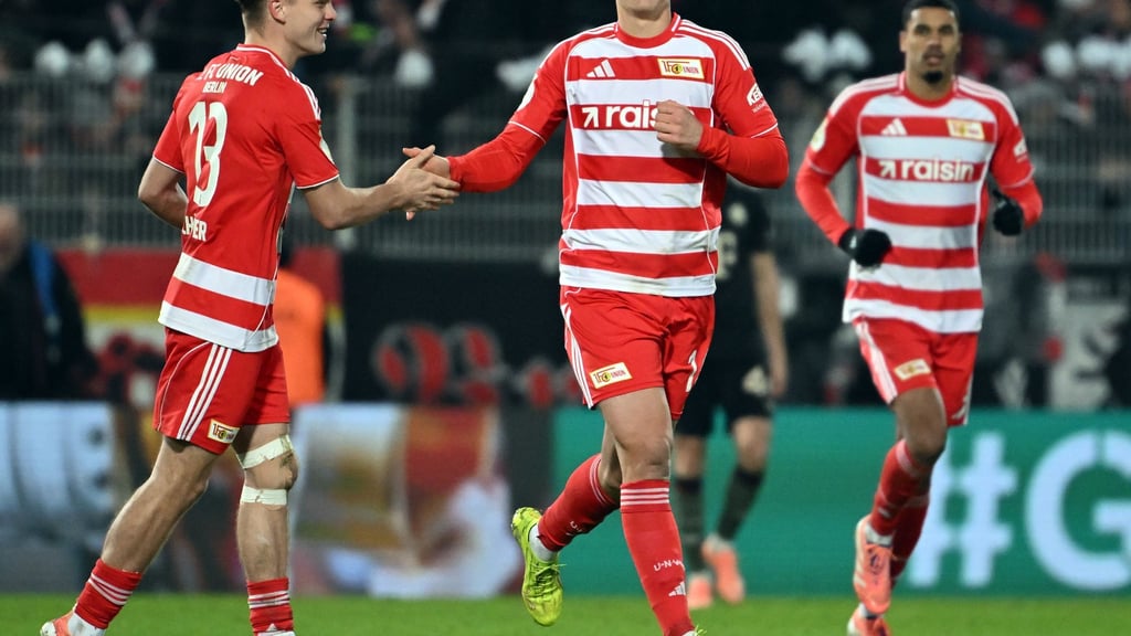 Andras Schäfer, Leopold Querfeld und Danilho Doekhi (v.l.n.r.) wollen in Wolfsburg in die Erfolgsspur zurückkehren.