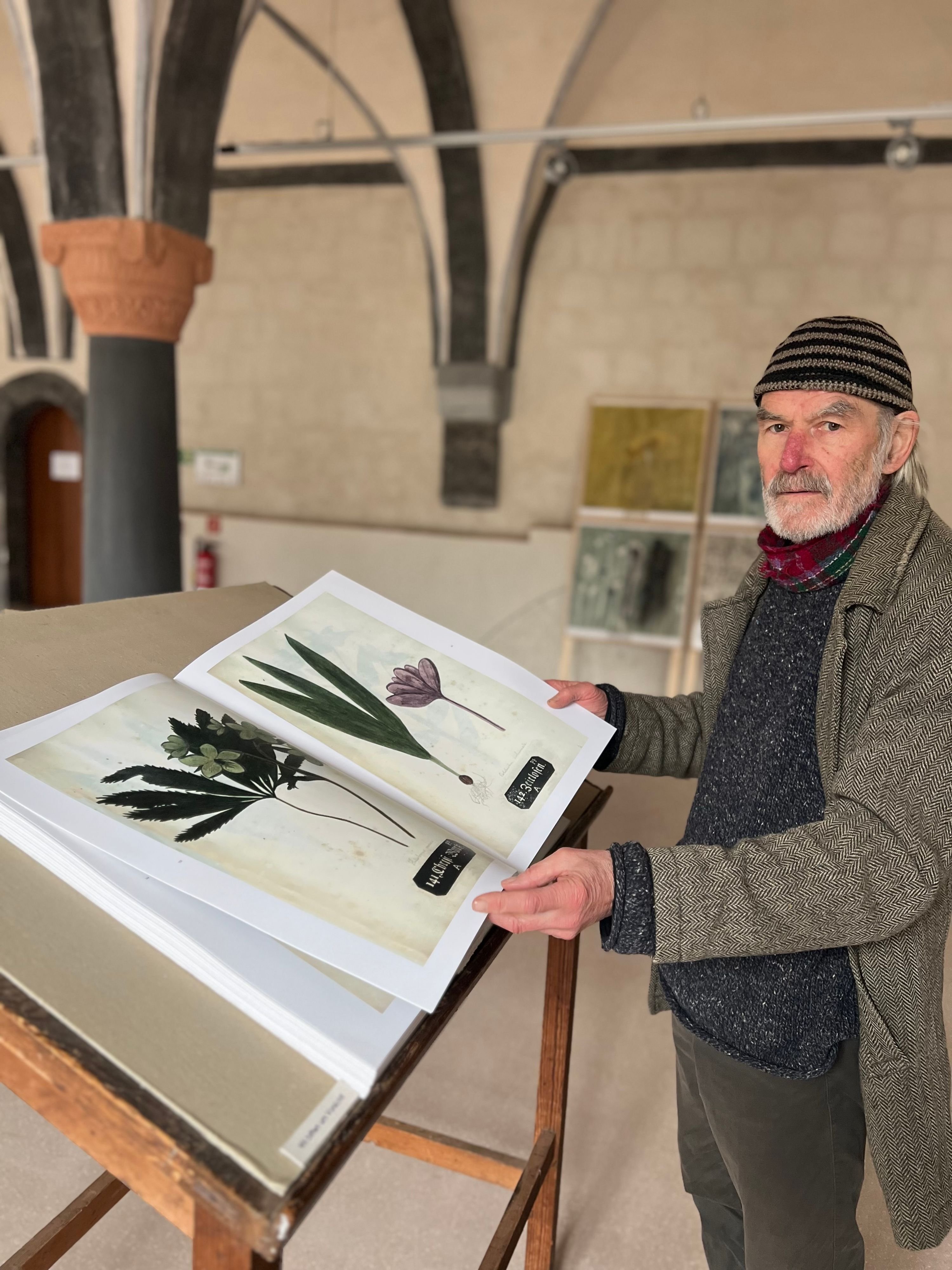 Kunst im Harz: Neue Ausstellung: Wie ein verloren geglaubtes Buch auf die Huysburg zurückkehrt - zumindest ein bisschen