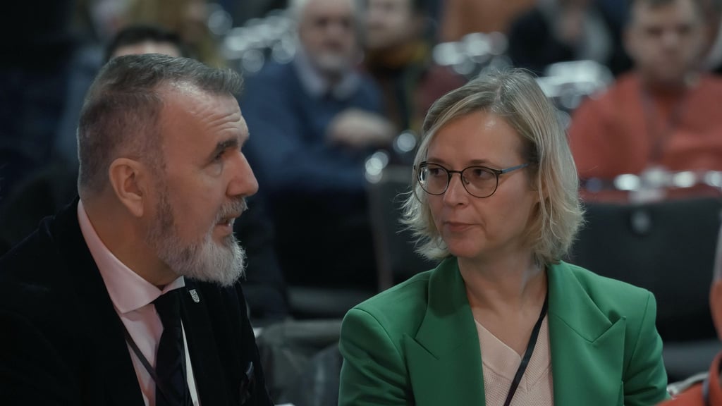 Das Thüringer BSW hatte auf dem Bundesparteitag in Magdeburg einen schweren Stand.