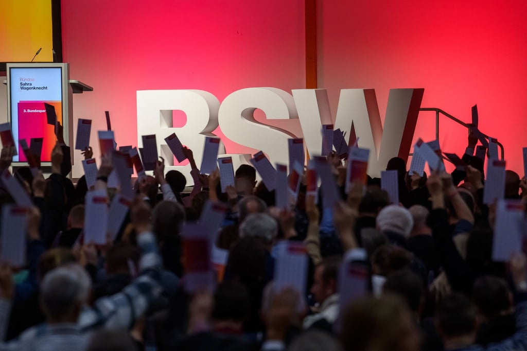 Das neue BSW-Präsidium ist gewählt.