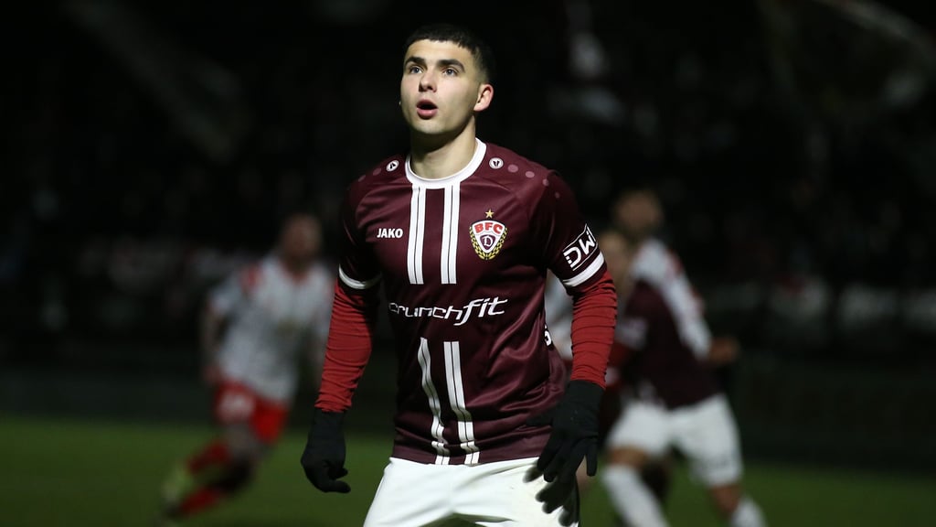 Jan  Shcherbakovski traf am Freitag gegen seinen Ex-Klub HFC.