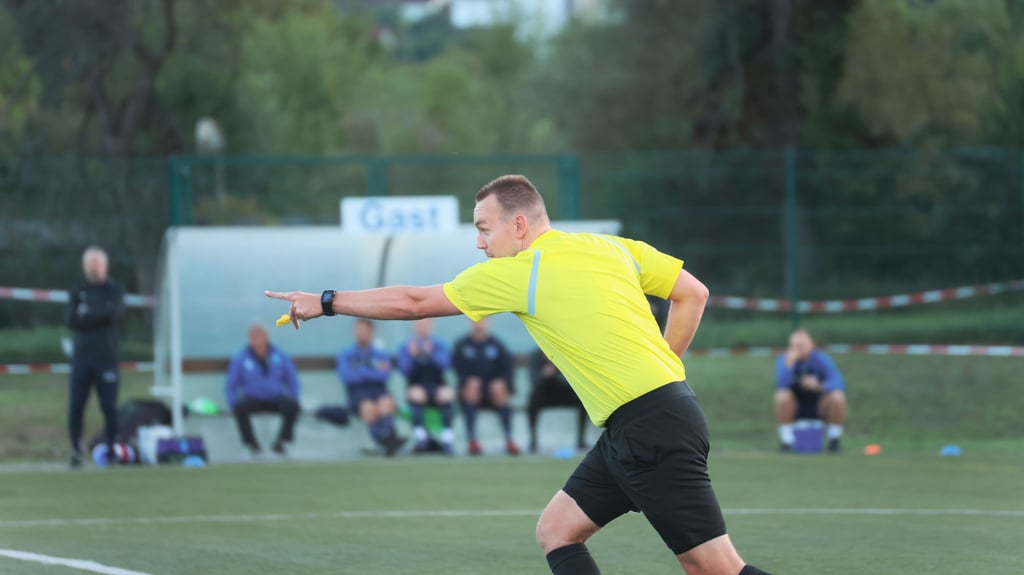 Jens Rosenbaum in der Landesklasse 5 in Eisleben in Aktion.