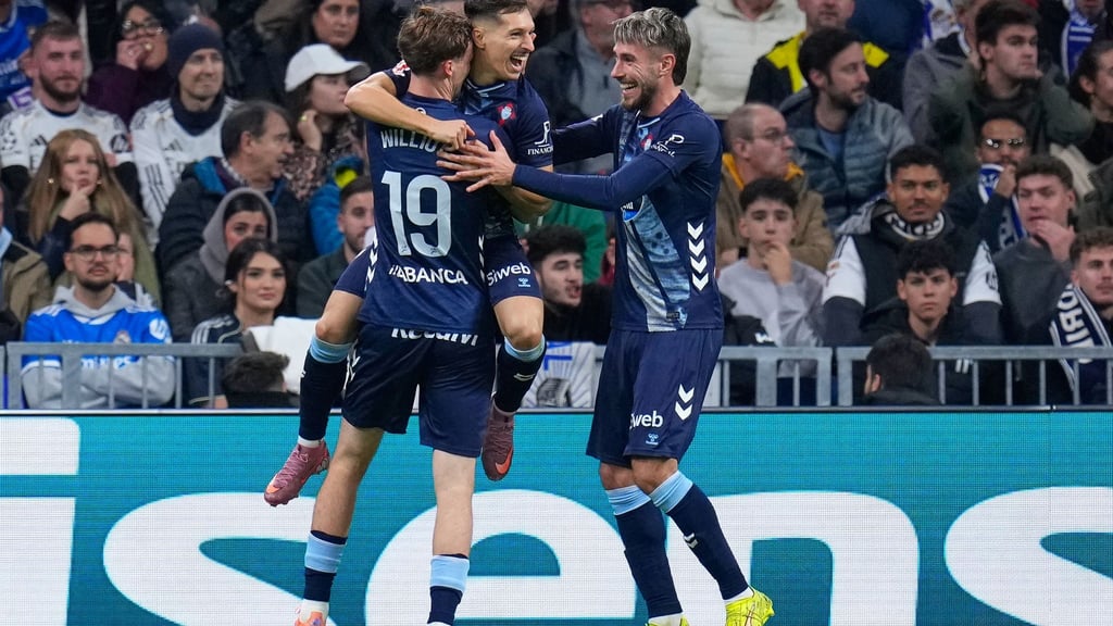Celta Vigos Spieler hatten Grund zum Jubeln.