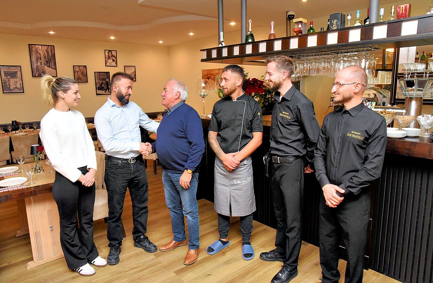 Neue Gastronomie: „Due Fratelli“ in der Maisan-Küche von Barby