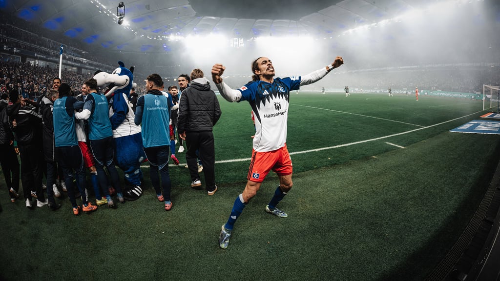 Der Matchwinner für den HSV im Nordderby gegen Werder: Ex-RB-Ikone Yussuf Poulsen