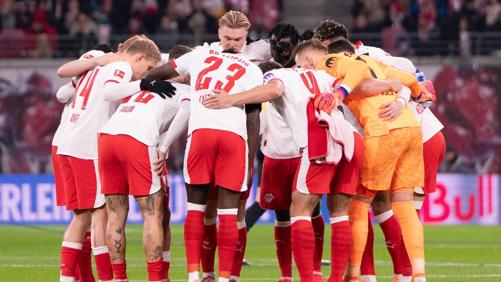 Eine echte Mannschaft: RB Leipzig schwört sich ein.