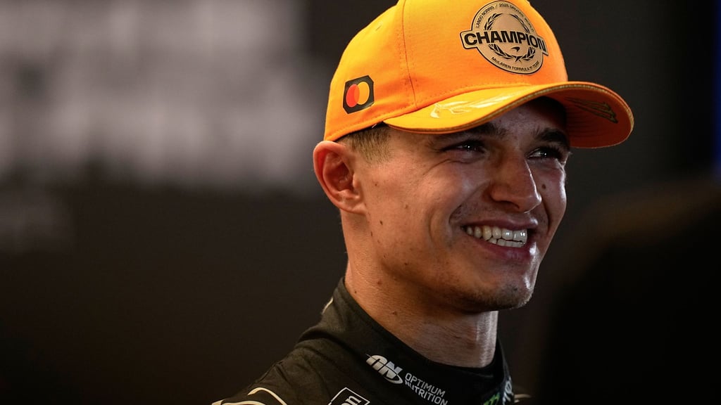 Lando Norris krönt sich erstmals zum Formel-1-Weltmeister.