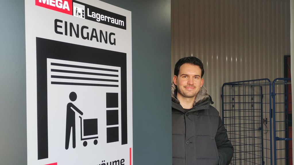 Hereinspaziert. Am 1. Dezembrer öffnen sich die Türen des Mega-Mietparks in Halberstadt. Fabian Töws hält sogar Gitterwagen bereit.