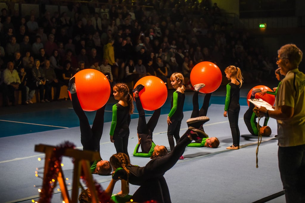 Die jungen Turnerinnen vom SV Friesen Frankleben 1887