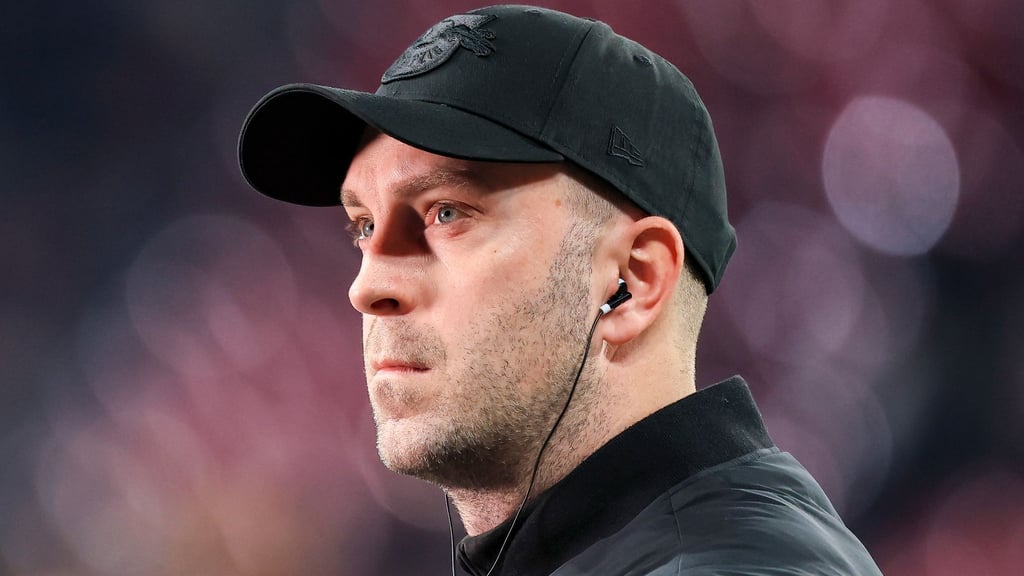 Trainer Ole Werner (RB Leipzig) muss im Pokal mit seinem Team nach München.