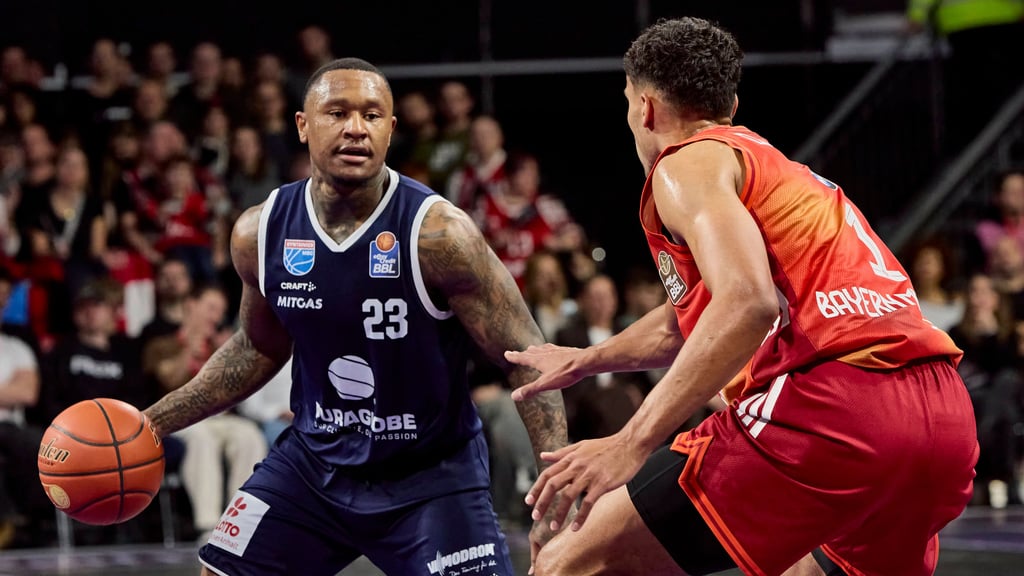 Charles Callison (l.) und der MBC sind im letzten Viertel des Spitzenspiels in München eingebrochen. 