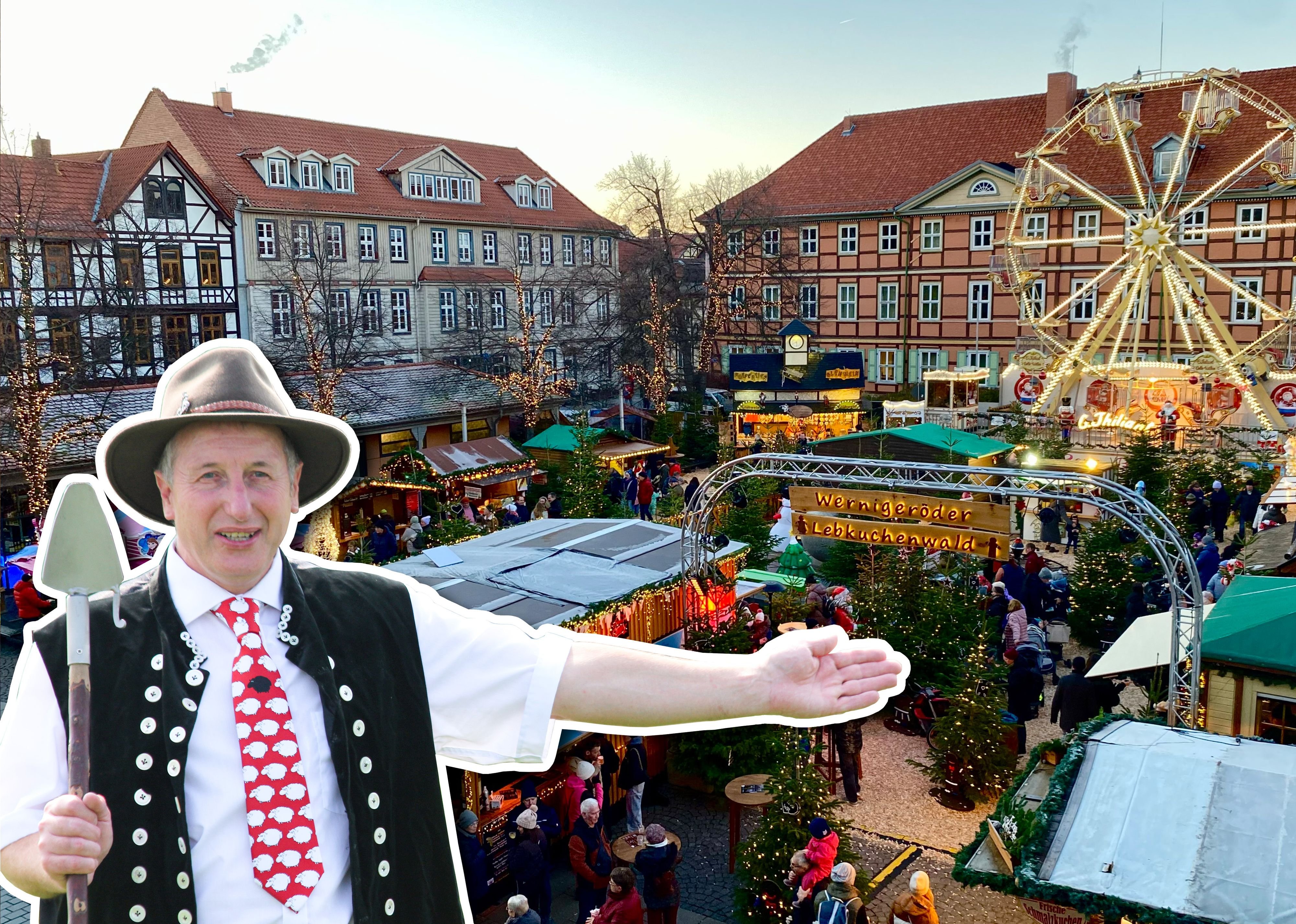 Promi-Alarm im Harz: „Bauer sucht Frau“-Liebling Schäfer Heinrich serviert Glühwein auf dem Wernigeröder Weihnachtsmarkt