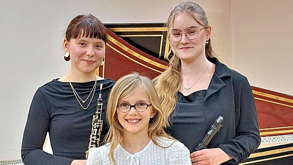 Das sind die Preisträgerinnen (v.l.): Annika Poltersdorf, Tabea Baumert und  Lydia Hädicke. 