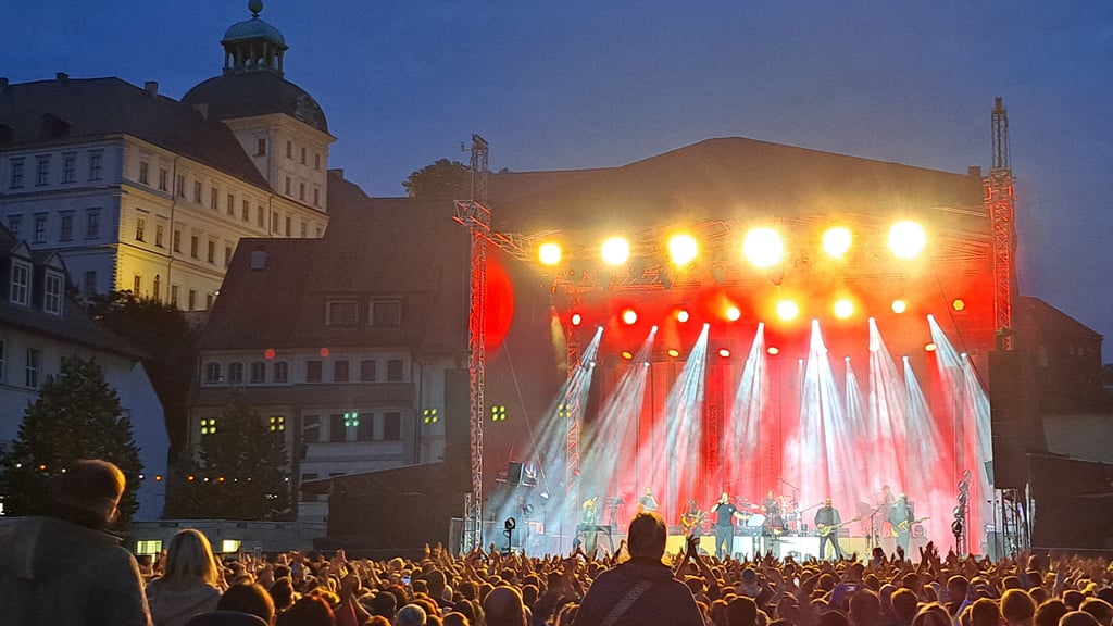 Der Popmusiker Bosse ist im August dieses Jahres auf dem Weißenfelser Marktplatz aufgetreten.