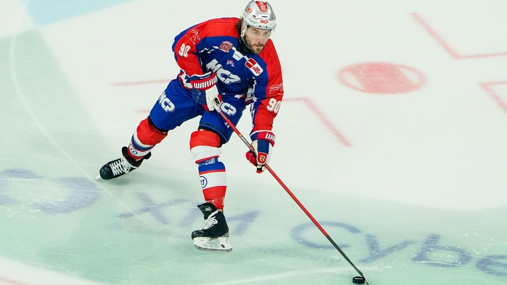 Für Nürnbergs Routinier Constantin Braun ist die DEL-Saison vorzeitig beendet. (Archivbild)