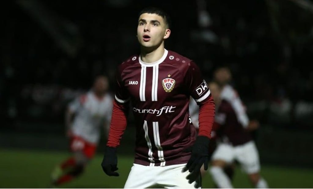 Jan Shcherbakovski traf am Freitag gegen seinen Ex-Klub HFC. 