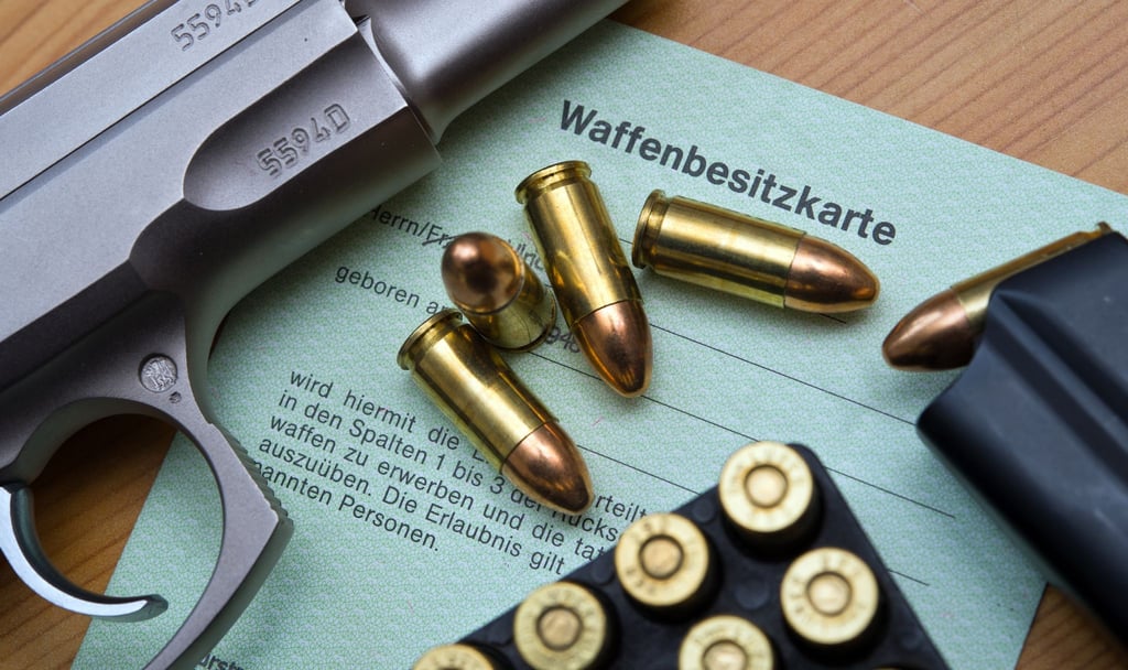 Mehr Brandenburger haben Waffen im Privatbesitz. (Symbolbild)