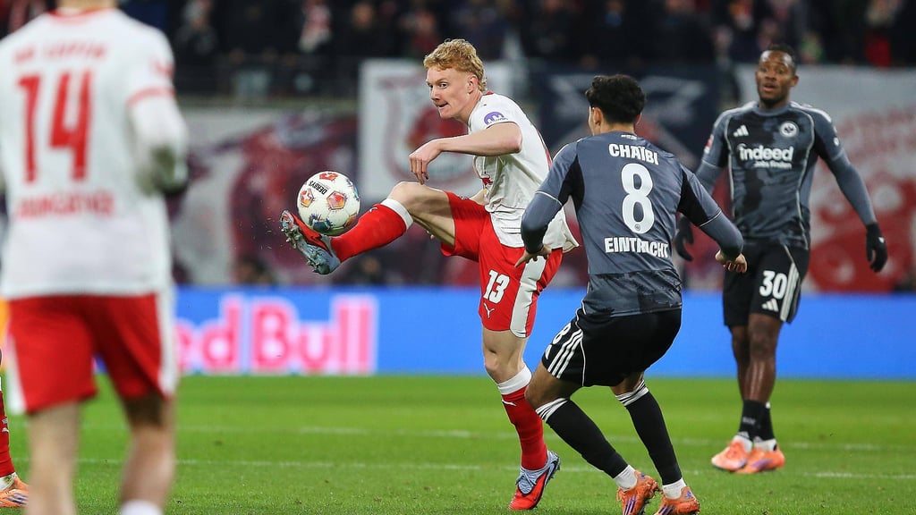 Nicolas Seiwald im Spiel gegen Eintracht Frankfurt.